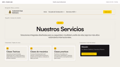 Diseño visual institucional
